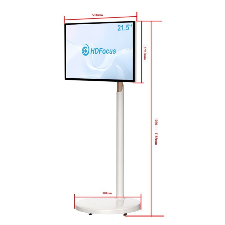 21.5 Inch Portable WIFI Standby Me Touch Screen Tv