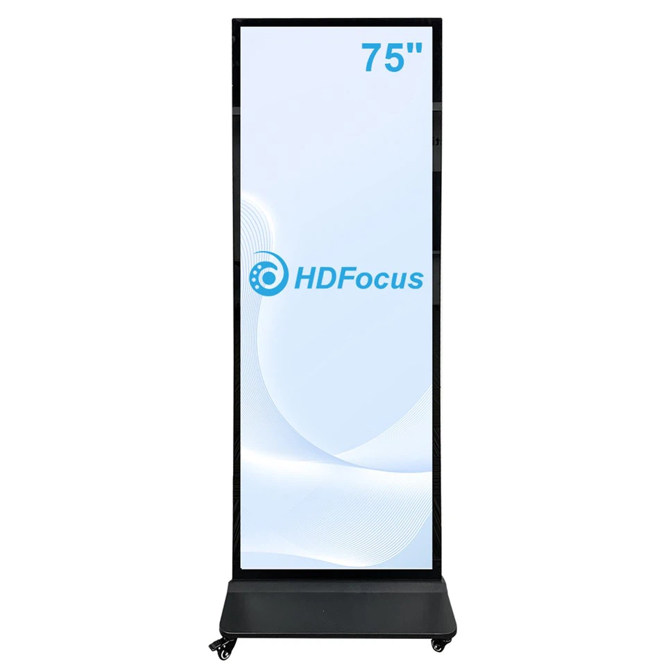 Full-Screen Digital Standing Totem Full-Screen Digital Standing Totem